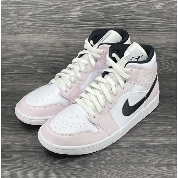 WMNS Air Jordan 1 Mid, Light Violet/White | Size 12W / 10.5M [new] BQ6472-500 - Picture 2 of 10